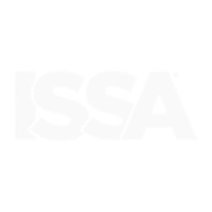 ISSA White Logo AdRail