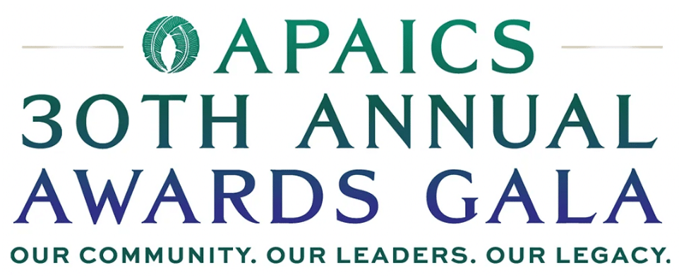 APAICS 30th Annual Awards Gala 2025 AdRail