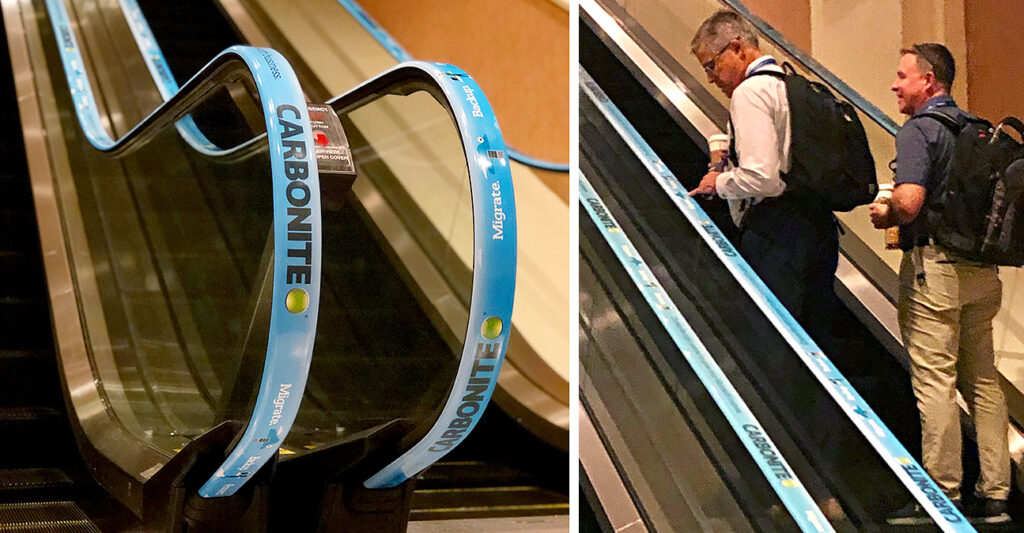 2019 Microsoft Inspire Event in Las Vegas, NV AdRail 1