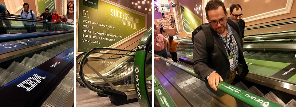 VM WORLD 2018, MANDALAY BAY, LAS VEGAS AdRail